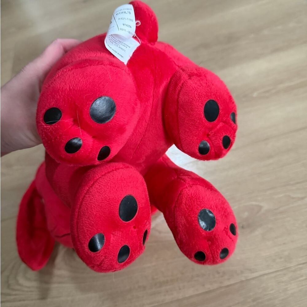 Kohl's Cares Clifford The Big Red Dog Plush 13" Stuffed Animal 2011 JHD1-1182 - Picture 2 of 8